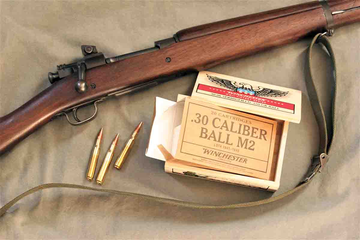 Winchester’s commemorative M2 Ball was one of three kinds of ammunition tested.